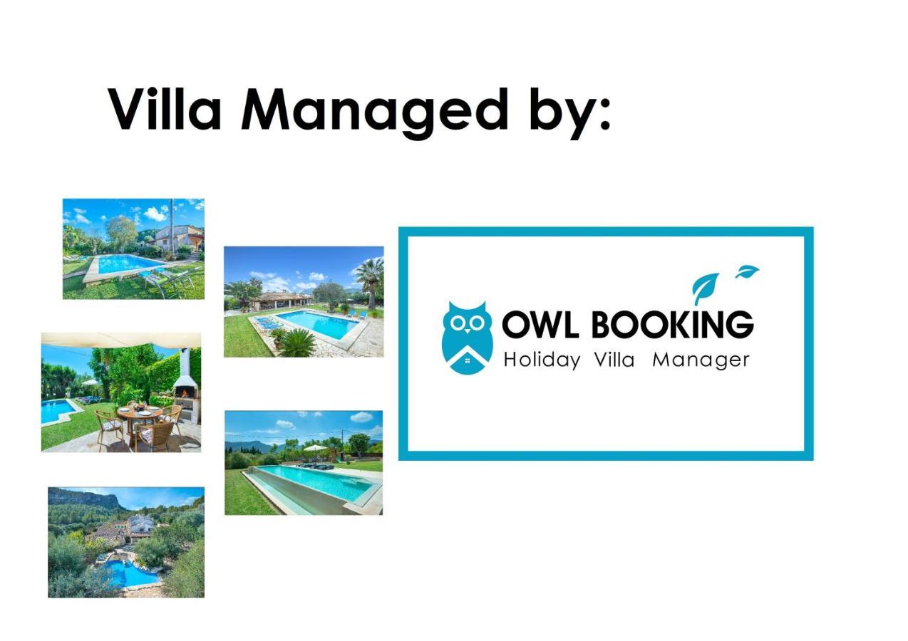 Owl Booking Villa Siquier - Luxury Retreat With Mountain Views Pollença Exteriér fotografie